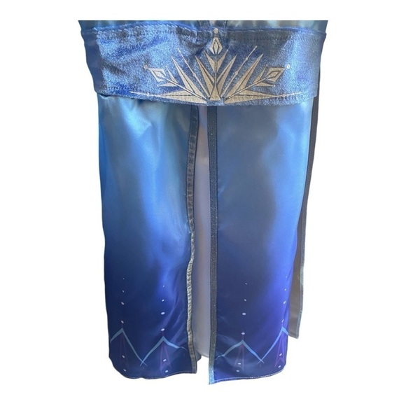 NWT-DISNEY FROZEN-ELSA ADVENTURE DRESS-GIRLS SIZE 4-6X - Picture 3 of 7